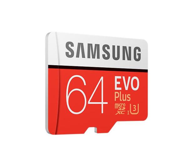 Samsung 64GB microSDXC Evo Plus zapis60MB/s odczyt100MB/s - 360784 - zdjęcie 2