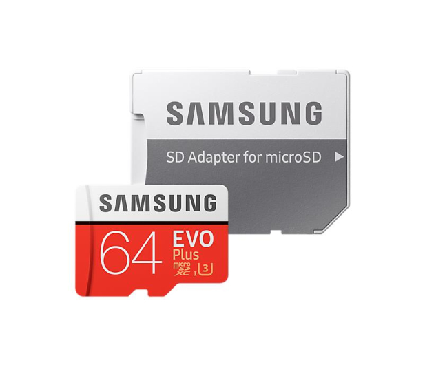 Samsung 64GB microSDXC Evo Plus zapis60MB/s odczyt100MB/s - 360784 - zdjęcie 3