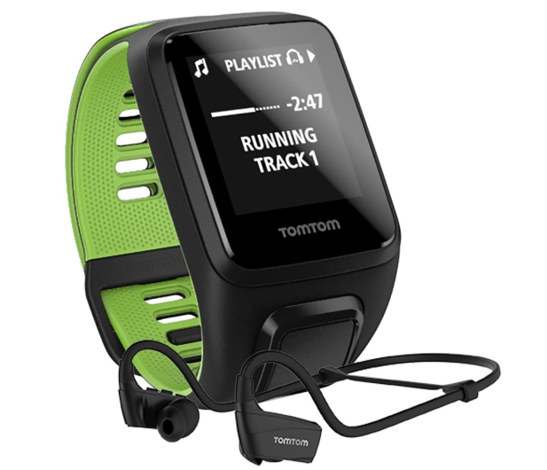 TomTom Runner 3 Cardio+Music+HP S czarno-zielony - 361875 - zdjęcie