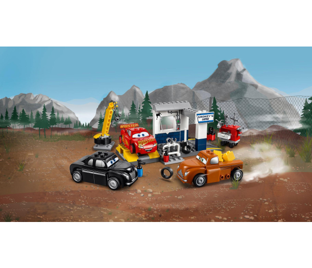 LEGO Juniors Cars Warsztat Smokey'ego - 362426 - zdjęcie 3