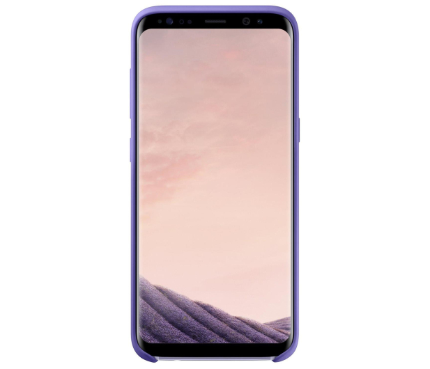 Samsung Silicone Cover do Galaxy S8 fioletowy - 355833 - zdjęcie 3