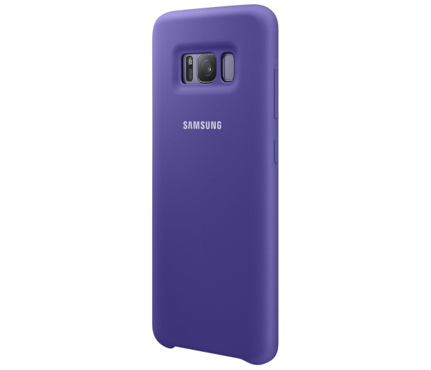 Samsung Silicone Cover do Galaxy S8 fioletowy - 355833 - zdjęcie