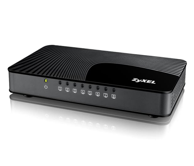Zyxel 8p GS-108Sv2 Media Switch (8x10/100/1000Mbit) - 358879 - zdjęcie 3