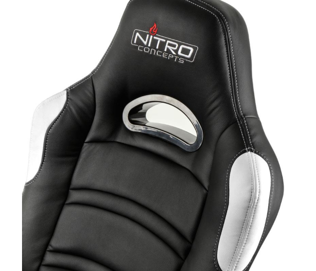 Nitro Concepts C80 Comfort Gaming (Czarno-Biały) - 328079 - zdjęcie 7