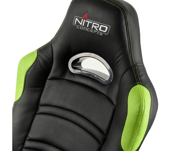 Nitro Concepts C80 Comfort Gaming (Czarno-Zielony) - 328081 - zdjęcie 7