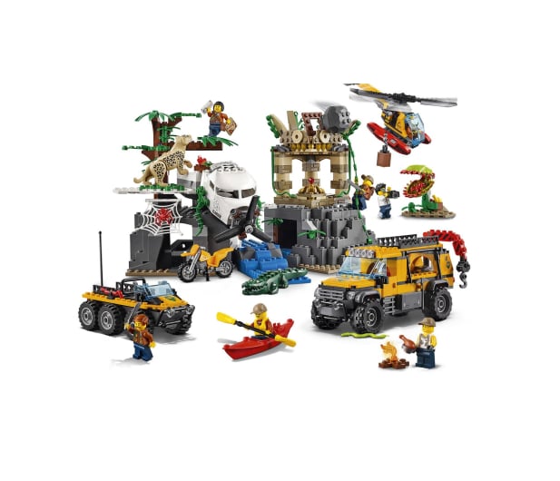LEGO City Baza w dżungli - 362884 - zdjęcie 2