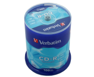 Verbatim 700MB/80min. Audio CD 52x CAKE 100szt. - 30168 - zdjęcie 1