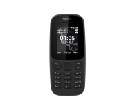 Nokia 105 2017 Dual SIM czarny - 388694 - zdjęcie 2