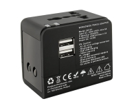Qoltec Uniwersalny adapter podróżny 10,5 W 5V 2.1A - 385350 - zdjęcie 5