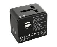 Qoltec Uniwersalny adapter podróżny 10,5 W 5V 2.1A - 385350 - zdjęcie 6