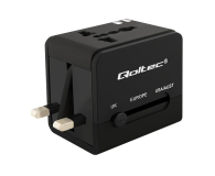 Qoltec Uniwersalny adapter podróżny 10,5 W 5V 2.1A - 385350 - zdjęcie 4