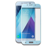 Samsung Szkło Hartowane 3D do Galaxy A3 2017 Niebieski - 390640 - zdjęcie 1