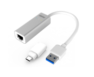 Unitek Adapter USB, USB-C - RJ-45 (Gigabit Ethernet) - 385727 - zdjęcie 1