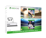 Microsoft Xbox ONE S 500GB+Horizon 3+ FIFA 18+ 6M Gold - 381419 - zdjęcie 1