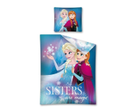 Detexpol Disney Frozen Elsa i Anna Pościel 160x200 - 351178 - zdjęcie 1