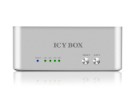 ICY BOX Stacja dokująca 2x SATA 2.5"/3.5" JBOD+CP USB 3.0 - 167094 - zdjęcie 2