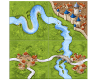 Mindok Carcassonne podstawa 2 edycja + Opat i Rzeka - 343270 - zdjęcie 3