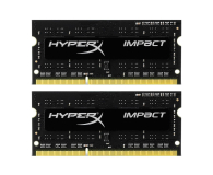 HyperX 8GB (2x4GB) 1600MHz CL9 Impact Black - 335758 - zdjęcie 1