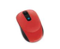 Microsoft Sculpt Mobile Mouse Ognista Czerwień - 164964 - zdjęcie 3