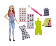 Mattel Barbie Zrób to sama: Modne naklejki blondynka - 345932 - zdjęcie 1