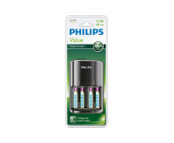 Philips Ładowarka akumulatorów AA/AAA (4xAAA 800 mAh) - 379875 - zdjęcie 2