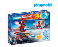 PLAYMOBIL Firebot z wyrzutnią dysków - 344910 - zdjęcie 1