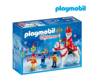 PLAYMOBIL Św. Mikołaj i dzieci z latarniami - 301111 - zdjęcie 1