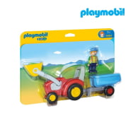 PLAYMOBIL Traktor z przyczepą - 345810 - zdjęcie 1