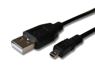 Delock Kabel USB 2.0 -mini USB Nikon (8-pin) 1,8m - 119838 - zdjęcie 1