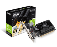 MSI GeForce GT 710 Low Profile 2GB DDR3 - 377720 - zdjęcie 1