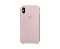 Apple Silicone Case do iPhone X Pink Sand - 382324 - zdjęcie 3