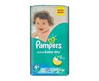 Pampers Active Baby Dry 4+ Maxi 9-16kg 53szt - 307940 - zdjęcie 1