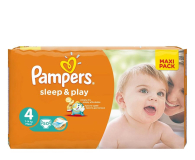 Pampers Sleep&Play 4 Maxi 7-14kg 50szt - 189234 - zdjęcie 1