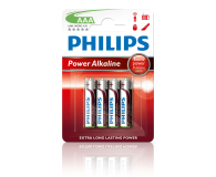 Philips Power Alkaline AAA 4szt - 381294 - zdjęcie 1