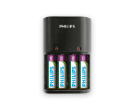Philips Ładowarka akumulatorów AA/AAA (4xAA 2100 mAh) - 381287 - zdjęcie 1