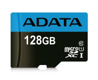 ADATA 128GB microSDXC Premier 100MB/s A1 V10 C10 UHS-I - 401959 - zdjęcie 1