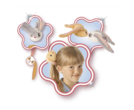 TM Toys BUNNIES - króliczek magnetyczny 2-pak - zestaw 3 - 402922 - zdjęcie 3