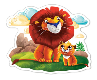 Castorland Lion Cub and his Dad - 402549 - zdjęcie 2
