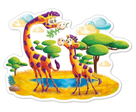 Castorland Giraffes in Savanna - 402553 - zdjęcie 2