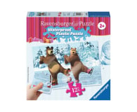 Ravensburger Masza i Niedźwiedź Święto na lodzie Puzzle 12 el. - 403778 - zdjęcie 1