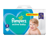 Pampers Active Baby 5 Junior 11-16 kg 110szt - 457331 - zdjęcie 1
