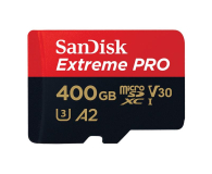 SanDisk 400GB microSDXC Extreme PRO 170MB/s A2 C10 V30 - 453916 - zdjęcie 1
