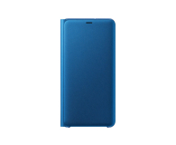 Samsung Wallet Cover do Samsung Galaxy A7 niebieskie - 463066 - zdjęcie 2