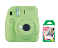 Fujifilm Instax Mini 9 zielony + wkład 10 zdjęć - 393602 - zdjęcie 1