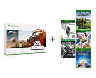 Microsoft Xbox One S 1TB + Zestaw 6 Gier - 463748 - zdjęcie 1