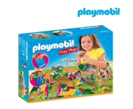 PLAYMOBIL Play Map Wycieczka kucyków - 467108 - zdjęcie 1