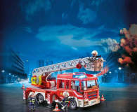 PLAYMOBIL Samochód strażacki z drabiną - 467426 - zdjęcie 2