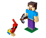 LEGO Minecraft BigFig Steve z papugą - 467541 - zdjęcie 2