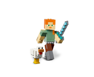 LEGO Minecraft BigFig Alex z kurczakiem - 467542 - zdjęcie 3