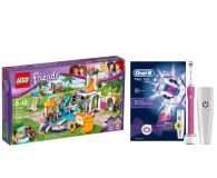 LEGO Friends Basen w Heartlake + Oral-B PRO 750 Pink - 468691 - zdjęcie 1